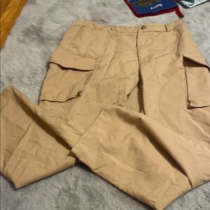 Woman’s Beige Cargo Pants